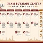 Imam Bukhari Centre Weekly Schedule