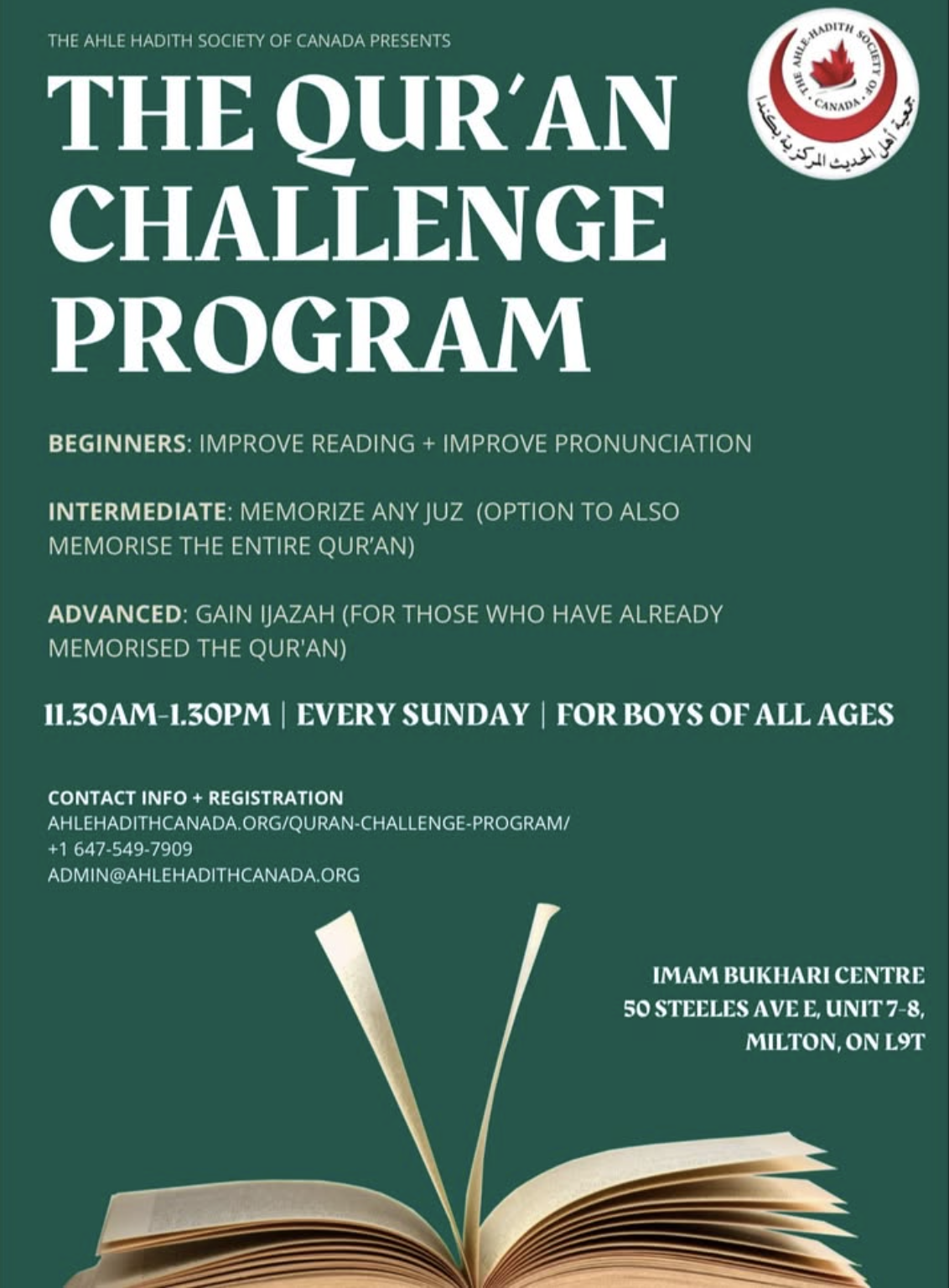 The Quran Challenge Program
